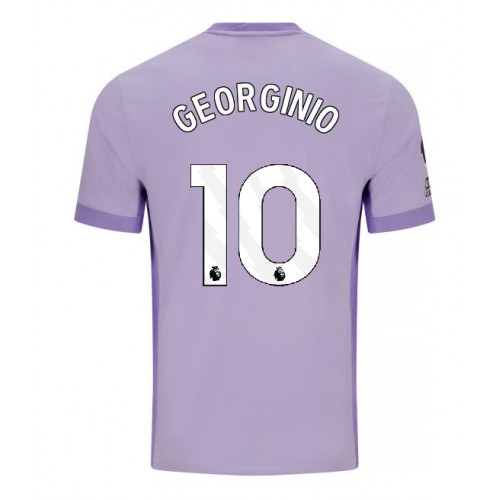 Fotballdrakt Herre Brighton Georginio Rutter #10 Bortedrakt 2025-26 Kortermet Fotballdrakt Herre Brighton Georginio Rutter #10 Bortedrakt 2025-26 Kortermet